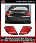 Mercedes C-klasse W204 2007–2015 LED achterlichten (2007-2011, 2 stuks) foto 1