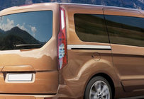 Ford Connect 2014–2021 Schuifdeur sierlijst (2 stuks, RVS) foto 2