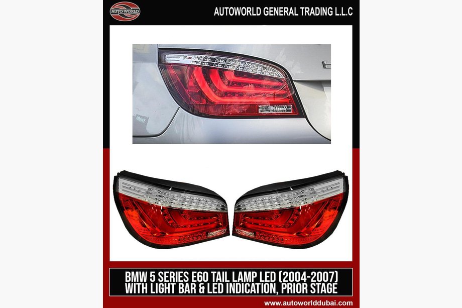 BMW 5 Serie E60/E61 2003–2010 LED-achterlichten (2 stuks) Image