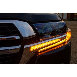 Koplampwimpers met LED (2016↗) Toyota Land Cruiser 200 2007–2021 foto 2