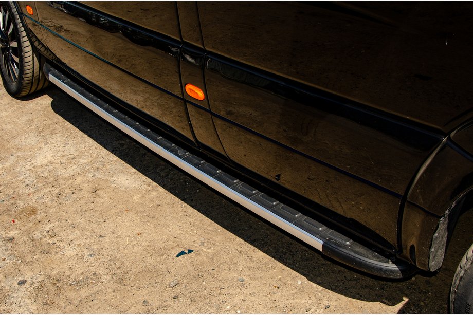 Volkswagen Crafter 2006–2016 Duru zijtreden (set van 2, aluminium) Image