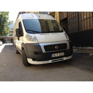 Voorbumper lipspoiler 2006-2013 (smal met LED, spuitklaar) Fiat Ducato 2006–2025 foto 2