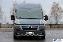 Fiat Ducato 2006–2025 Voorste bullbar ST015 (RVS) foto 2