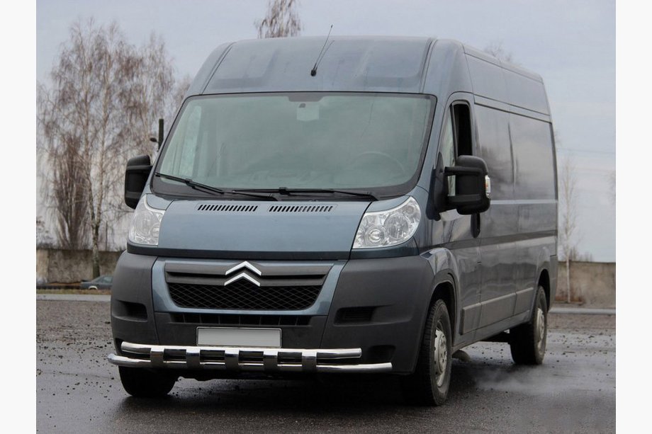 Fiat Ducato 2006–2025 Voorste bullbar ST015 (RVS) Image
