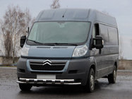 Fiat Ducato 2006–2025 Voorste bullbar ST015 (RVS) foto 1