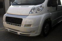 Fiat Ducato 2006–2025 Voorbumper lip 2006-2013 (smal, spuitklaar) foto 2
