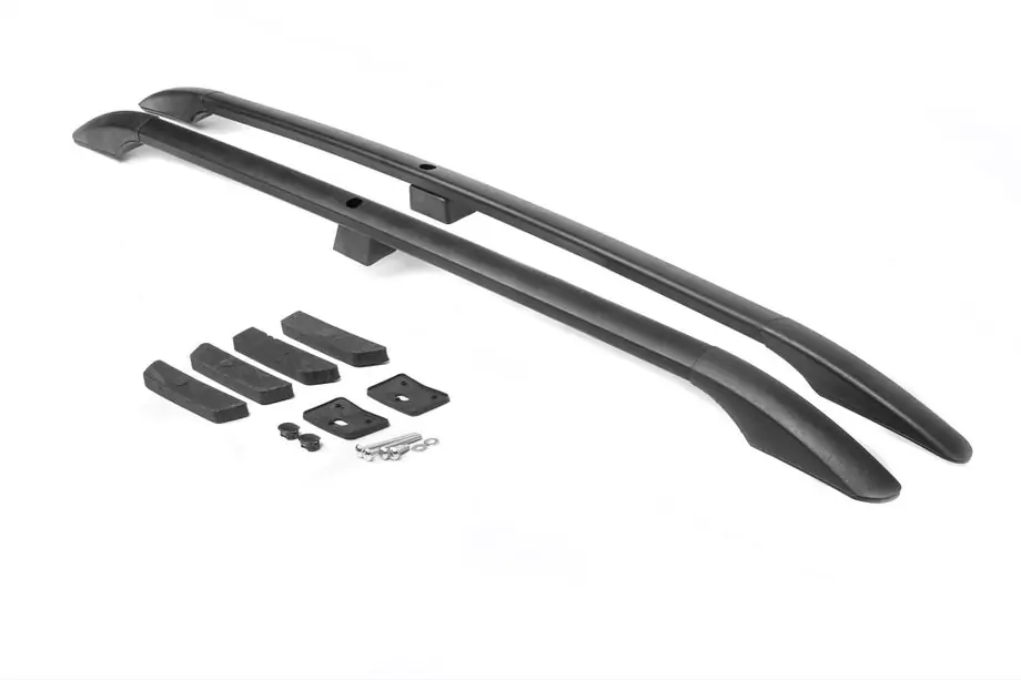 Opel Astra H 2004–2013 Aluminium dakrails (Caravan, zwart) Image