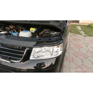 Koplampwimpers (2 stuks, zwart) Volkswagen T5 Caravelle 2004–2010 foto 2