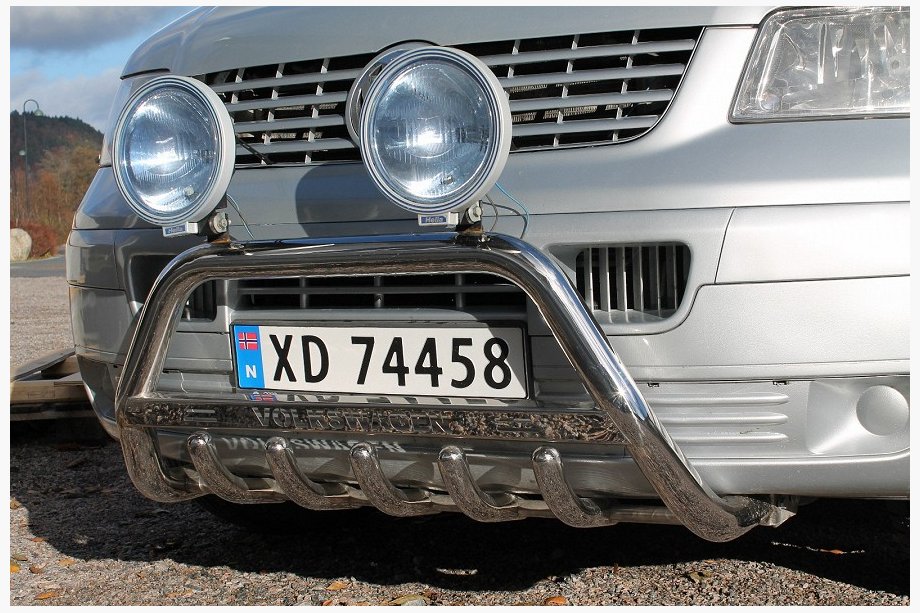 Volkswagen T5 Transporter 2003–2010 Bullbar WT003 (RVS) Foto 3