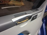 Volkswagen T5 Multivan 2003–2010 Armsteun afdekkappen (2 stuks, RVS) foto 1