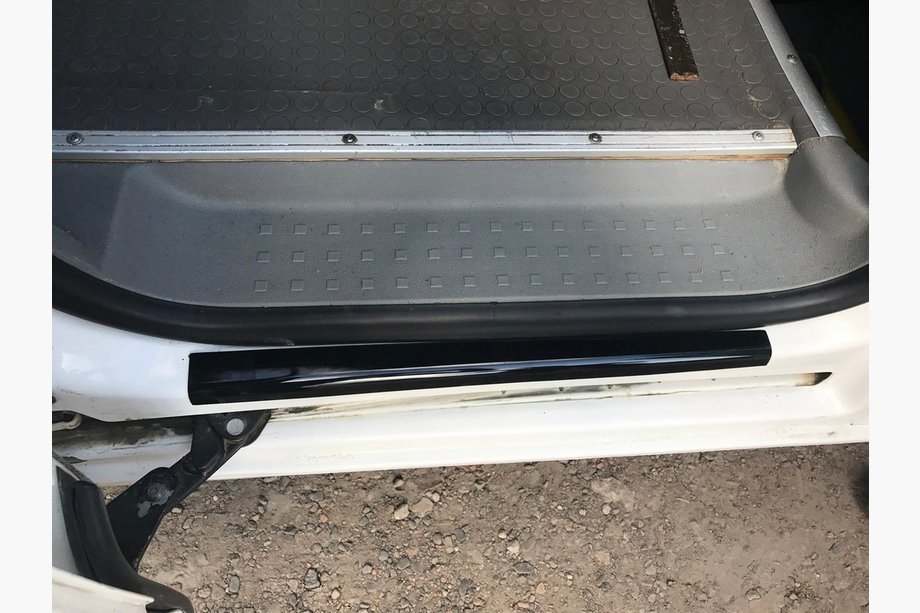 Volkswagen Caddy 2015–2020 Dorpellijsten (ABS-kunststof) 4 stuks, mat Foto 3
