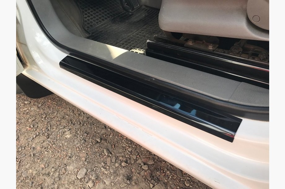 Volkswagen Caddy 2015–2020 Dorpellijsten (ABS-kunststof) 4 stuks, mat Foto 2