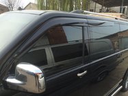 Volkswagen T5 Multivan 2003–2010 Raamdeflectoren (4 stuks, Sunplex Sport) foto 2