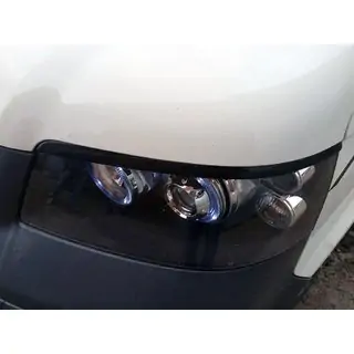 Koplampwimpers (2 stuks, zwart) Volkswagen T5 Caravelle 2004–2010 foto 1