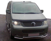 Volkswagen T5 Multivan 2003–2010 Dubbele RVS bullbar 60/48 mm foto 1