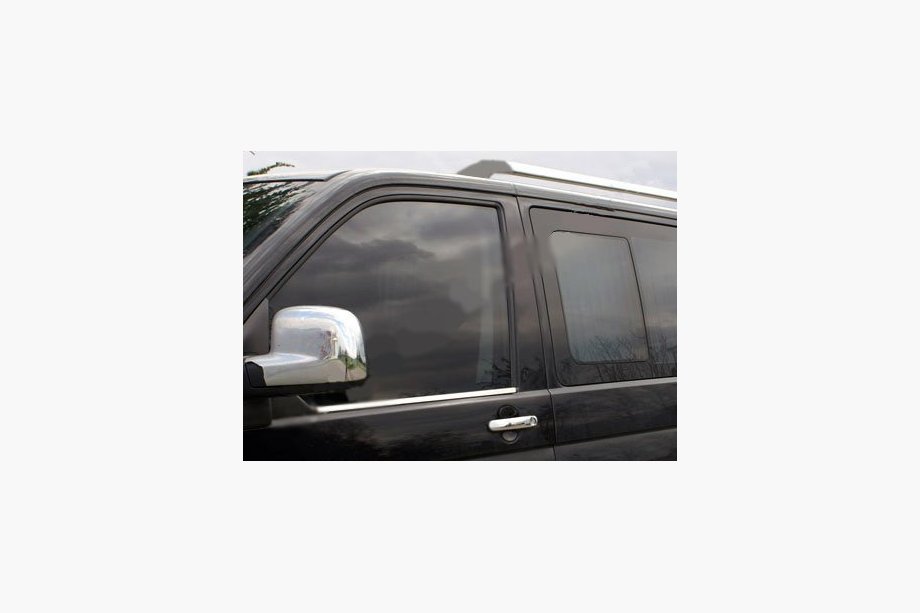 Volkswagen T5 Transporter 2003–2010 B-keus! Raamomlijsting (2 stuks, RVS) Image