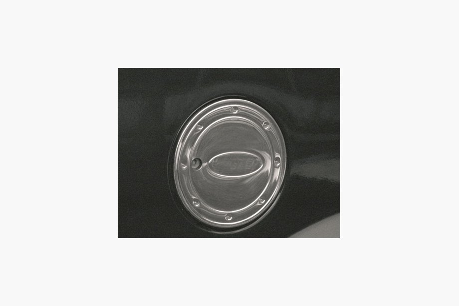 Ford Connect 2002–2006 RVS tankklep cover Carmos - Turks staal Image