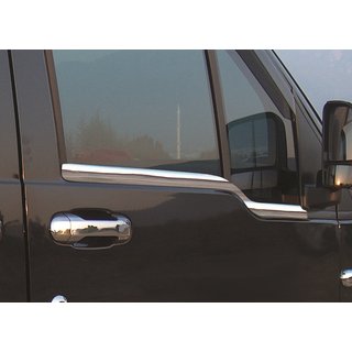 Buiten raamomlijsting RVS (2-delig)
