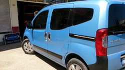 Peugeot Bipper 2008–2017 Sierlijst onder schuifdeur (2 stuks, RVS) Carmos - Turks staal foto 2