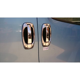 RVS deurgreepcovers + omlijsting (8-delig) Fiat Doblo II 2010–2022 foto 4