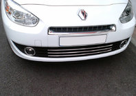 Renault Fluence 2009–2016 RVS sierlijsten voor bumpergrille (2009-2013) foto 1