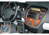 Kia Ceed 2007–2012 Dashboard sierlijsten (Meric) Aluminium foto 6
