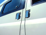 Ford Transit 2000–2014 Chroom deurgreepcovers (Omsa, 4-deurs, RVS) foto 1
