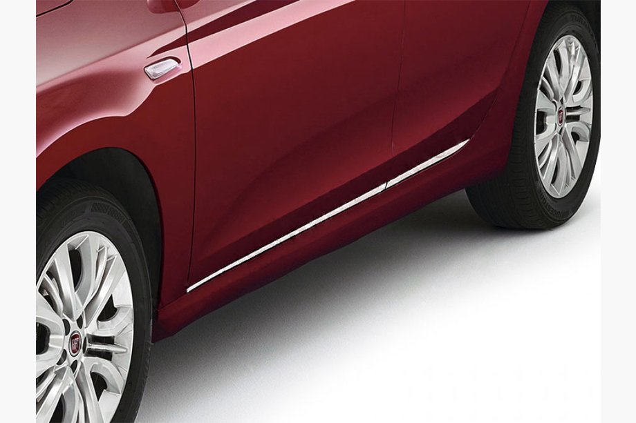 Fiat Tipo 2016– Deurstrip (set van 4, RVS) Image