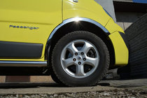 Renault Trafic 2001–2015 RVS wielkastlijsten (set van 4) foto 1
