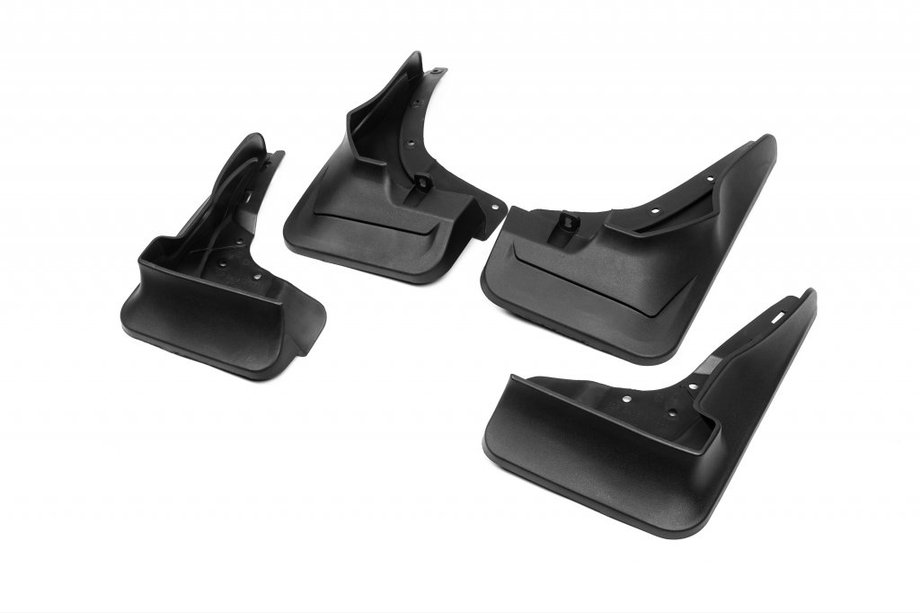 Mercedes GLE/ML-klasse W166 2011–2018 Premium spatlappen voor GLE met treeplanken en sportbumper (4 stuks) Image