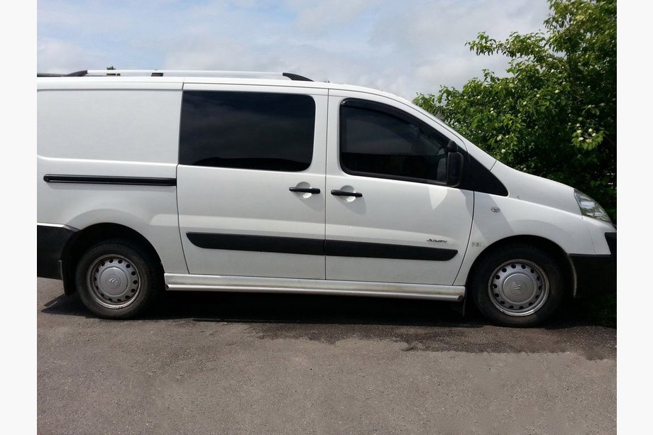 Citroen Jumpy 2007–2017 Sidebars (set van 2, RVS) Ø60, korte wielbasis Image