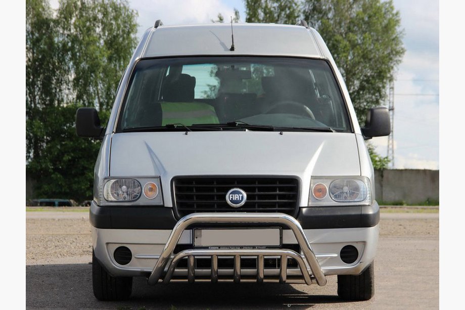 Peugeot Expert 1995–2007 Bullbar WT002 (RVS) Image