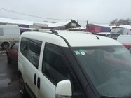 Opel Combo 2012–2018 Chromen dakrails Kort, kunststof voeten foto 4