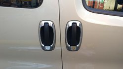 Citroen Nemo 2007–2017 Deurgreep omlijsting (set van 4, RVS) foto 9