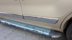 Citroen Nemo 2007–2017 Deurstrip (set van 4, RVS) Carmos - Turks staal foto 2