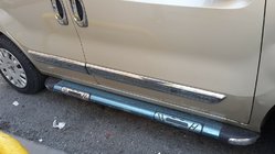 Citroen Nemo 2007–2017 Deurstrip (set van 4, RVS) Carmos - Turks staal foto 5