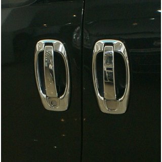 RVS deurgreepcovers + omlijsting (8-delig) Fiat Doblo II 2010–2022 foto 3