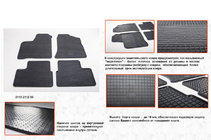 ВАЗ 2110-21115 1995–2015 Rubberen automatten (4 st., Stingray Budget) foto 1
