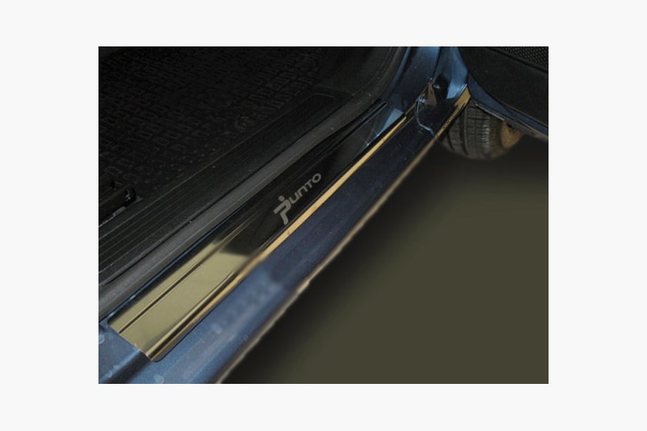 Fiat Punto Grande/EVO 2006–2018 RVS dorpellijsten Natanika Premium (set van 2) Image