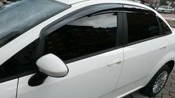 Fiat Linea 2006–2018 Raamdeflectoren (4 stuks, Sunplex Sport) foto 2