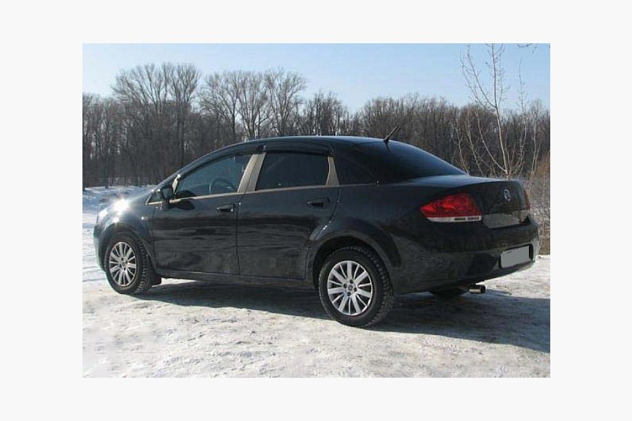Fiat Linea 2006–2018 Raamwindschermen (set van 4, Cobra) Image