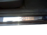 Opel Astra H 2004–2013 Omsa instaplijsten (set van 4, RVS) foto 3