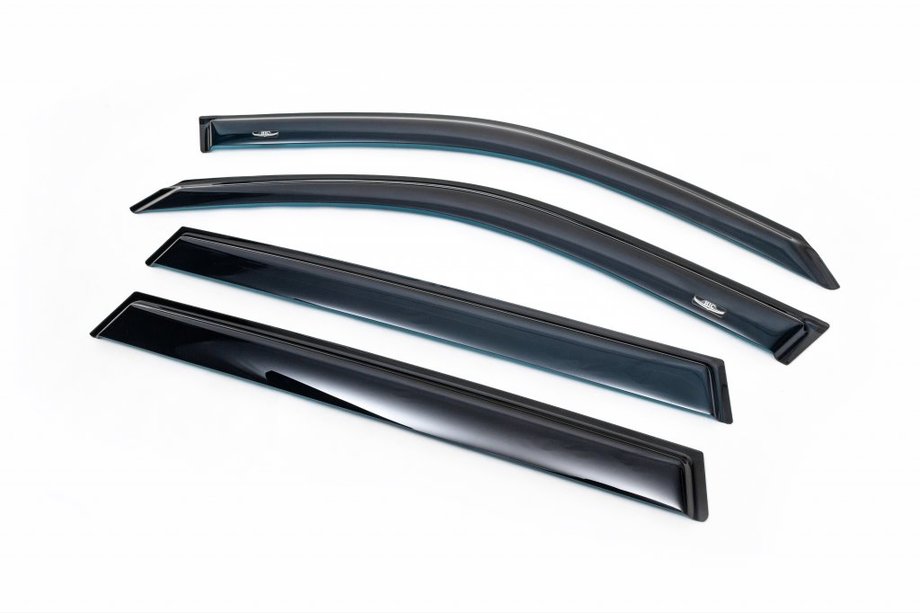 BMW X3 E83 2003–2010 Raamdeflectoren (4 stuks, HIC) Image