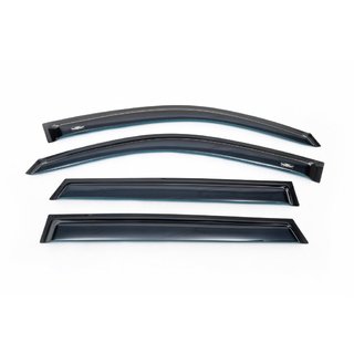 Raamdeflectoren (4 stuks, HIC) Chery Tiggo 1 2005–2016 foto 1
