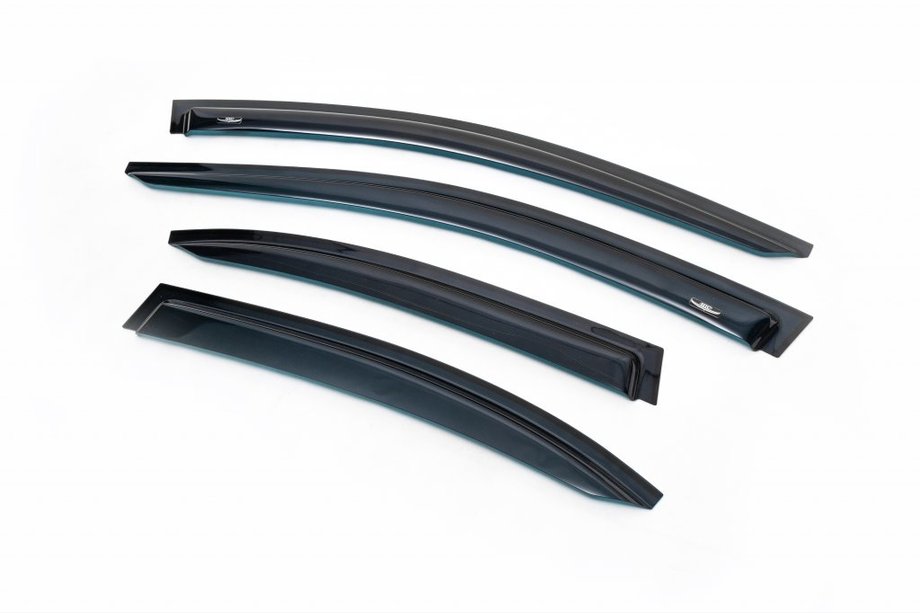 Mercedes C-klasse W205 2014–2021 Raamwindschermen SD (set 4 stuks, HIC) Image