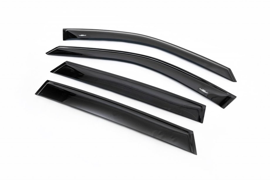 Hyundai Santa Fe 1 2000–2006 Raamdeflectoren (4 stuks, HIC) Image