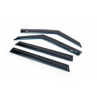 Raamdeflectoren (4 stuks, HIC) Kia Soul II 2013–2018 foto 1
