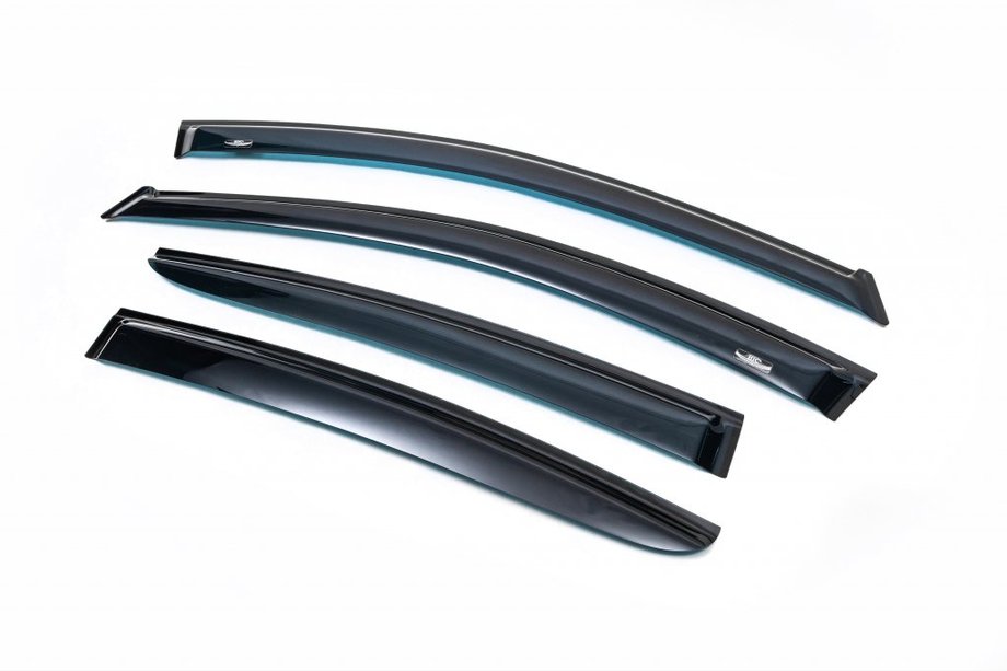 Renault Fluence 2009–2016 Raamdeflectoren (4 stuks, HIC) Foto 1
