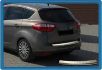 Ford C-Max/Grand C-Max 2010–2019 OmsaLine rvs chromen achterbumperbeschermer foto 9