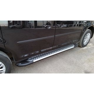 Side steps Allmond Grey (2 stuks, aluminium) foto 1